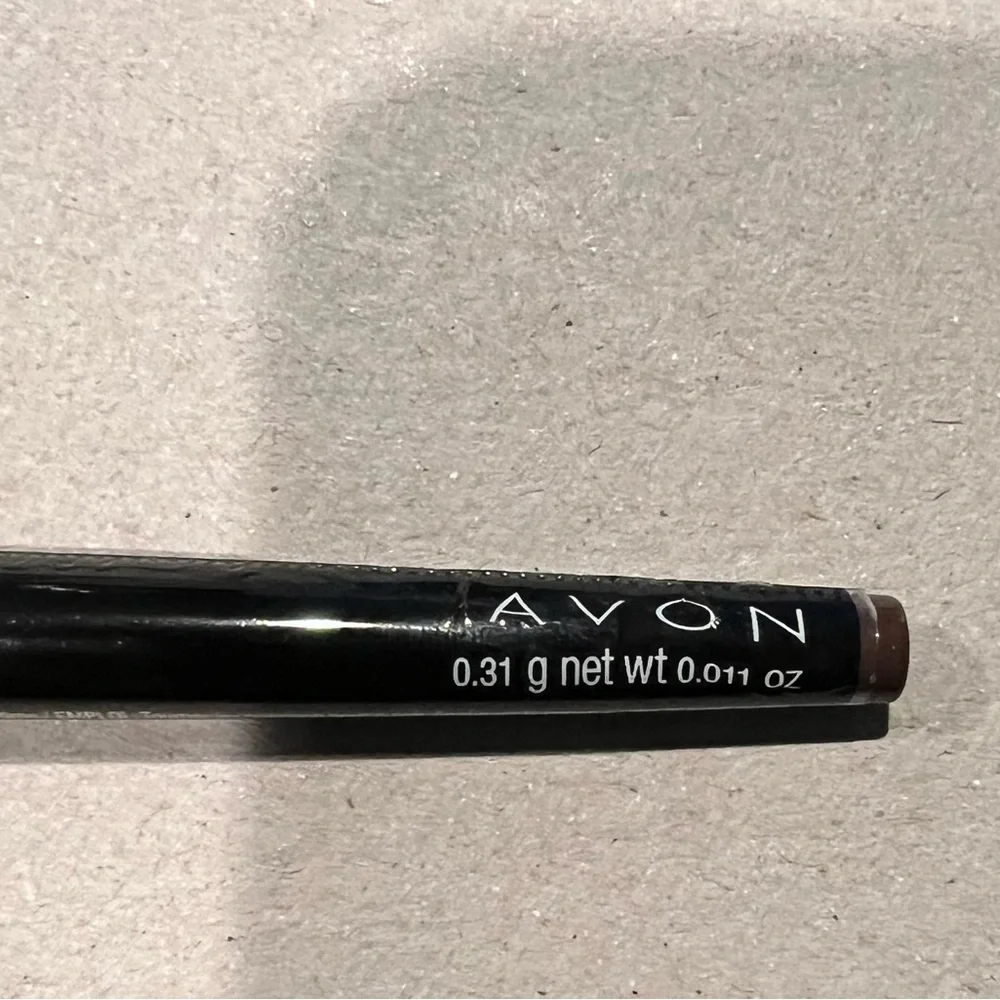 Brown eyeliner or eyebrow pencil